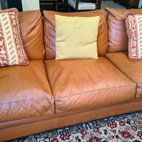 Divano e poltrone in pelle