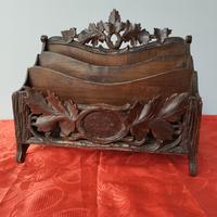 Porta lettere in legno vintage