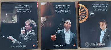 3 DVD + 3 cd di musica lirica originali