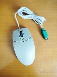 Mouse vintage PS/2 beige