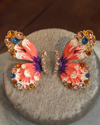 Orecchini vintage farfalla Heidi Daus