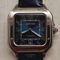 orologio automatico stile Cartier Santos 
