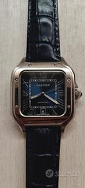orologio automatico stile Cartier Santos 