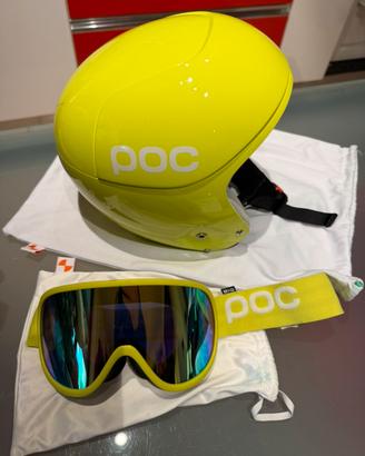 Poc Casco e Maschera da Sci