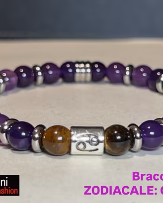 Bracciale artigianale SEGNI ZODIACALE CANCRO ♋️