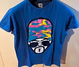 T-shirt blu Frankie Garage