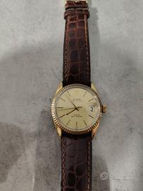 Tudor Price Oysterdate con ghiera in oro by Rolex