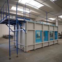 vasca per prove di immersione