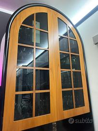 Mobile da soggiorno in legno massello