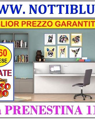 Letto a Scomparsa DESK 1p - 12 rate a TASSO ZERO