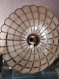 Lampadario a sospensione madreperla Filippine 
