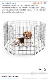 Box/recinto per cani