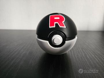 Team Rocket PokéBall - Stampa 3D  Switch Meccanico
