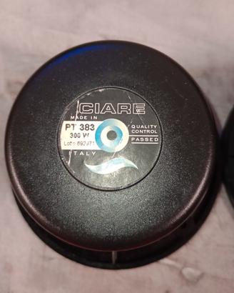 Coppia grandi Tweeter CIARE a tromba, 94 db.