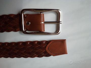 Cintura intrecciata pelle (535)