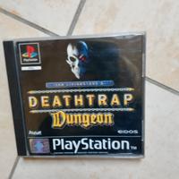 Deathtrap Dungeon - PS1 - Completo (2 Libretti)