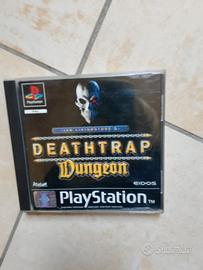 Deathtrap Dungeon - PS1 - Completo (2 Libretti)