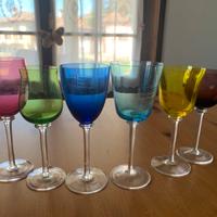 Set bicchieri colorati Nason & Moretti