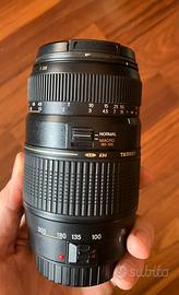 Teleobiettivo Tamron 70-300 Canon