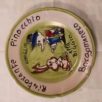 Piatto in ceramica 