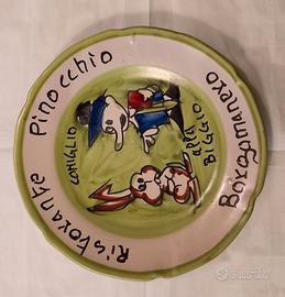 Piatto in ceramica 