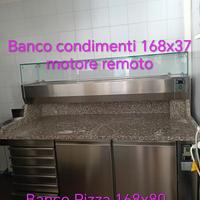 Banco pizza + Banco Condimenti