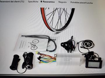 Ruota elettrica per bici