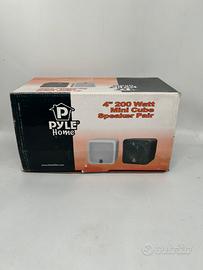 Coppia di casse cubo PYLE PCB4BK – Nuove – 49€