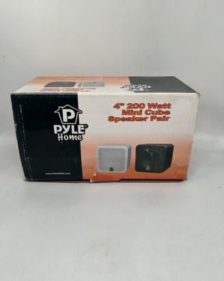Coppia di casse cubo PYLE PCB4BK – Nuove – 49€