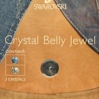 Gioielli ombelico Swarovski, set da 2 pezzi