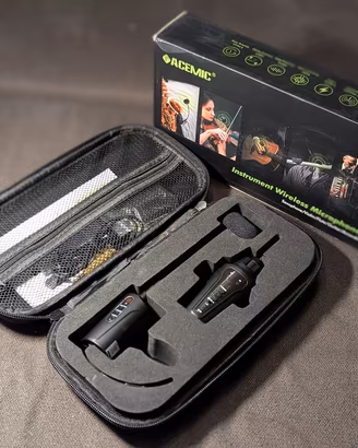 Microfono Wireless ACEMIC per Chitarra e Strumenti