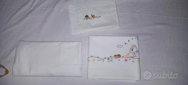 Lenzuolo per culla 3 pezzi 