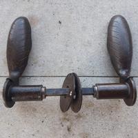 maniglia ferro/ottone