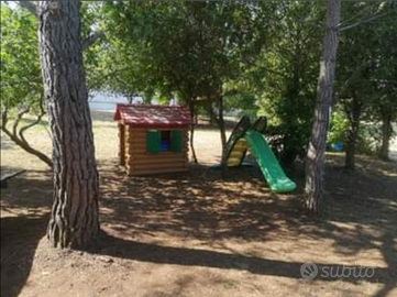 Terreno per compleanni e braciate tra amici