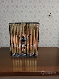 BOX COFANETTO 10 DVD MARADONA