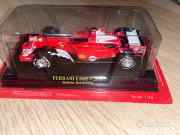 Modellino Ferrari F2005 Rubens barrichello