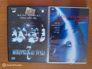 2 dvd originali l'uomo bicentenario e final destin