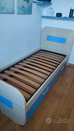 Letto singolo dure reti 200€ 