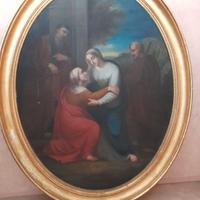 Grande pala d' altare dei primi 800