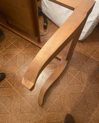 Tavolo in massello di faggio piu coppia di comodin