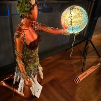 Lampada design "madre natura"