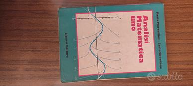 libro analisi matematica uno