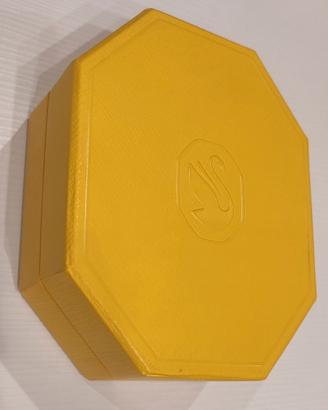 Scatola porta bracciale Swarovski gialla