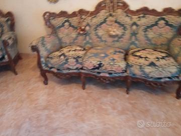 salotto vintage barocco