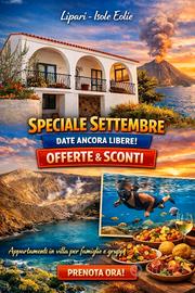 "ISOLE EOLIE" ISOLA DI LIPARI  casa vacanza 