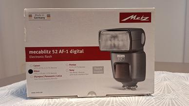 Flash Metz Mecablitz 52 AF-1 Digital per Nikon