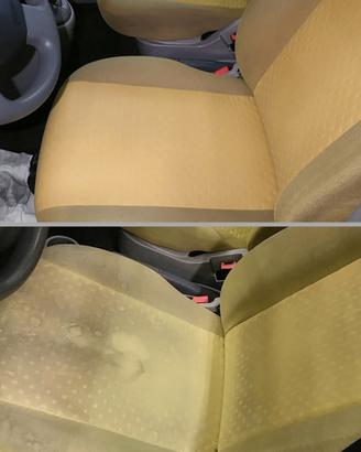 Lavaggio sedili Lucidatura fanali Sottotetto auto