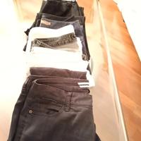 Set di otto pantaloni Guess, Michael Kors...