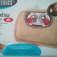 Cuscino con motore/riscaldato x massaggi cervicale