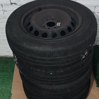Cerchi Ferro 14'' + Gomme Estive Goodyear